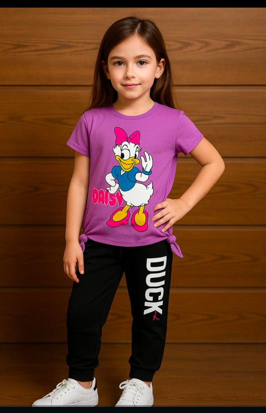 GIRLS TSHIRT AND TRACKSET 005