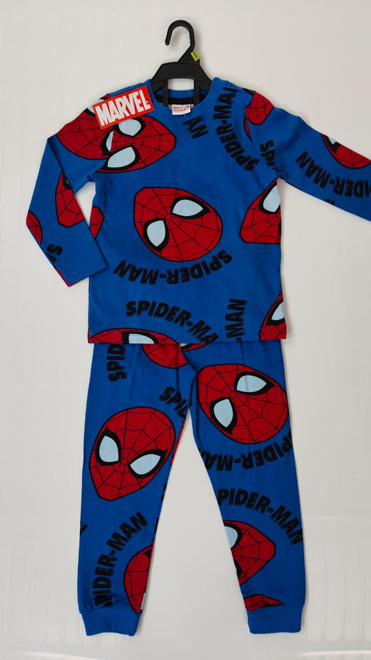 SPIDERMAN CO ORD SET (Blue)